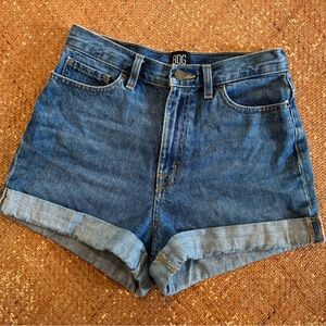 BDG Mom High Rise Blue Jean Shorts